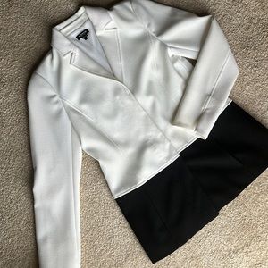Worth New York Classy Black and White Blazer